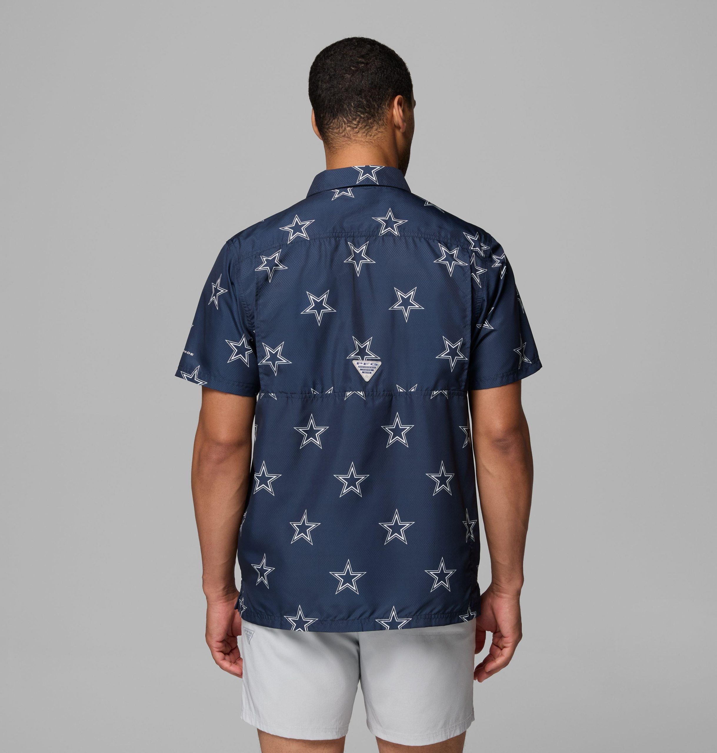 herre dallas cowboys pfg super slack tide-skjorte