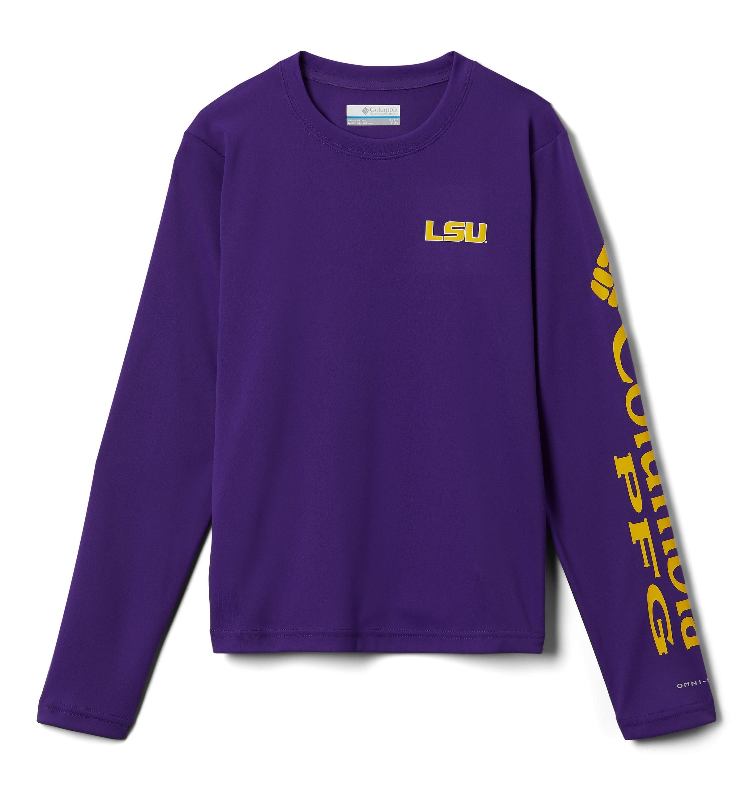 barnas collegegenser med lange ermer pfg terminal tackle – lsu