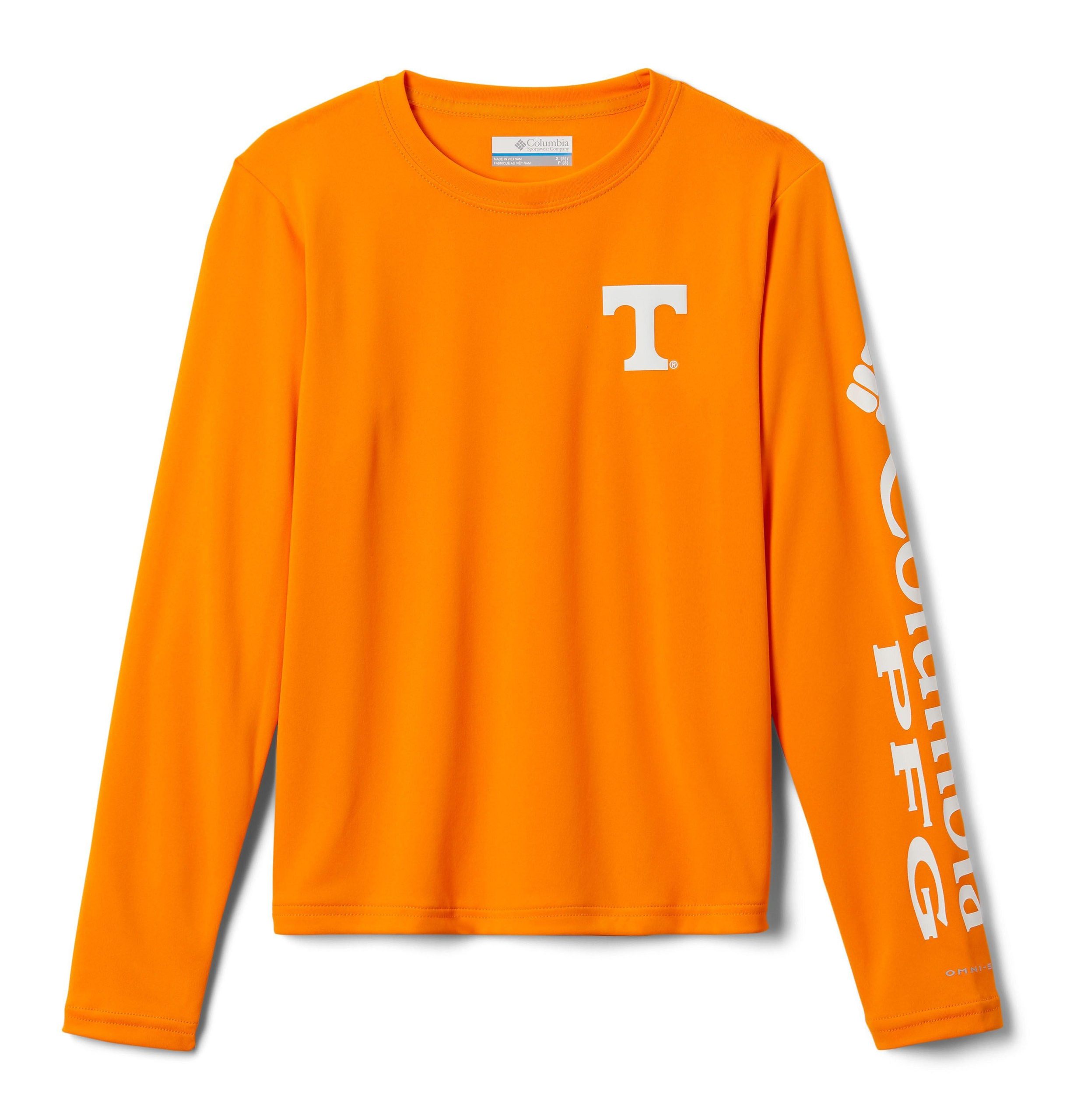 barnas college-pfg terminal tackle langermede skjorte – tennessee