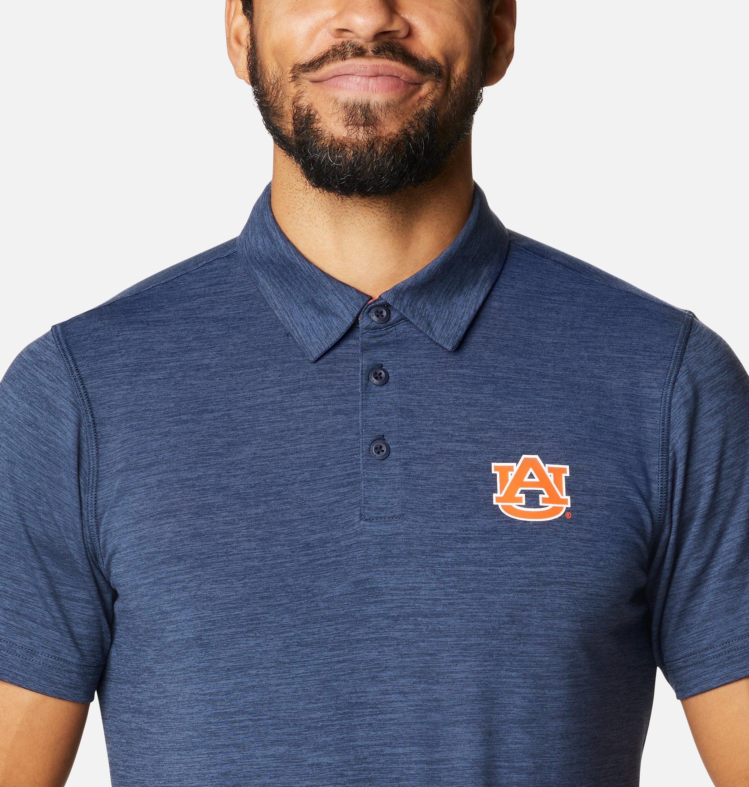 herre collegiate tech trail polo - auburn