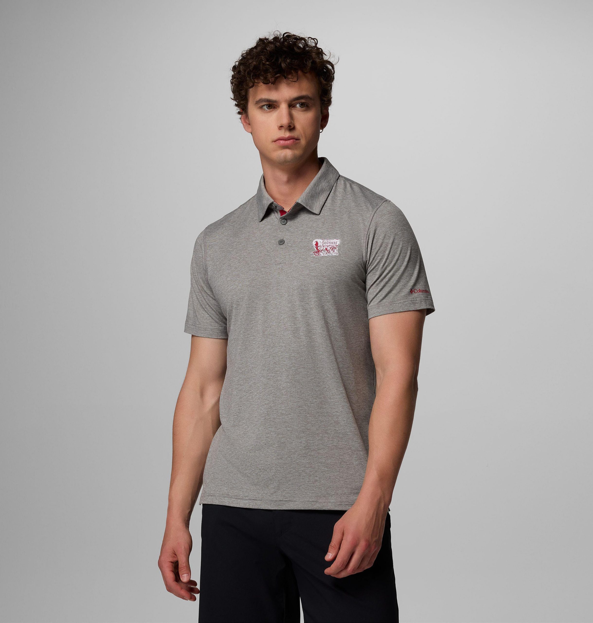 herre collegiate tech trail polo – oklahoma