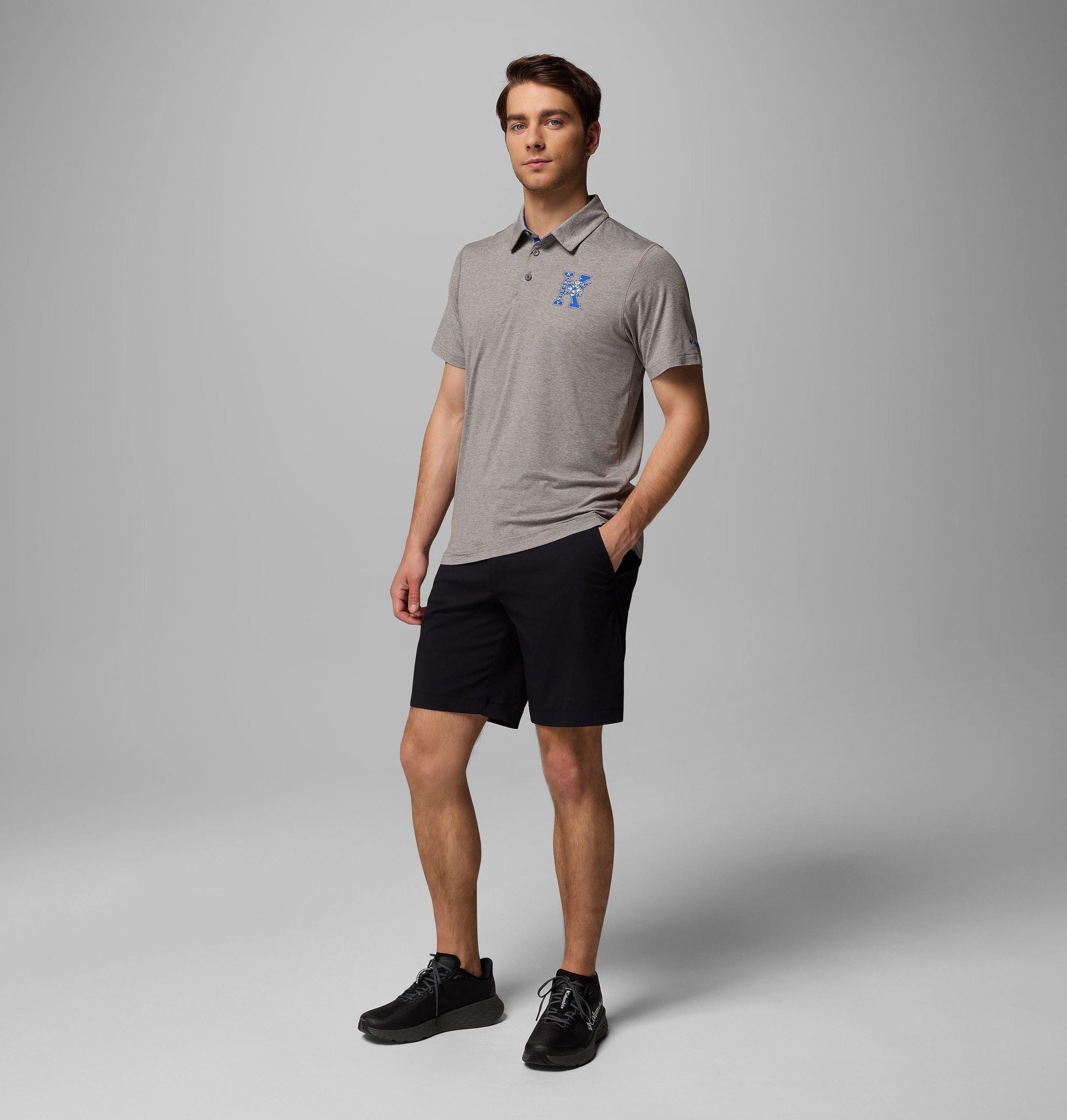 herre collegiate tech trail polo – kentucky