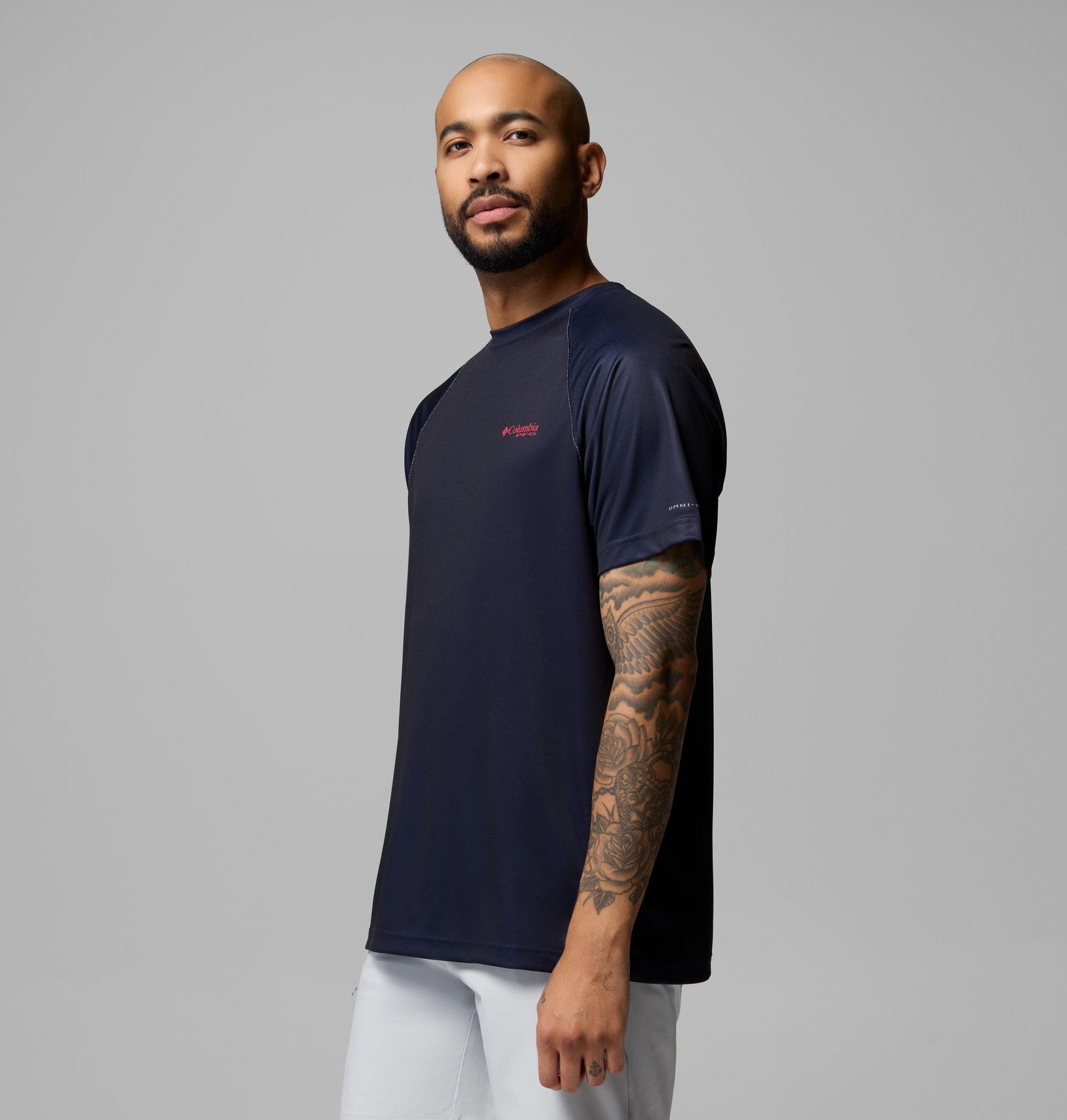 herre pfg deep waves graphic kortermet skjorte