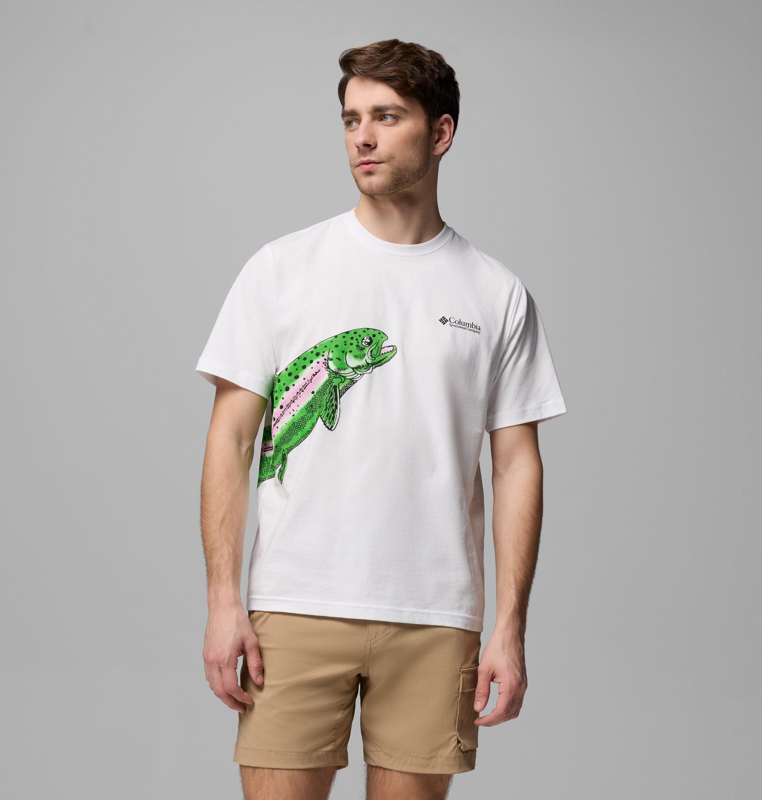 menn pfg big trout t-skjorte