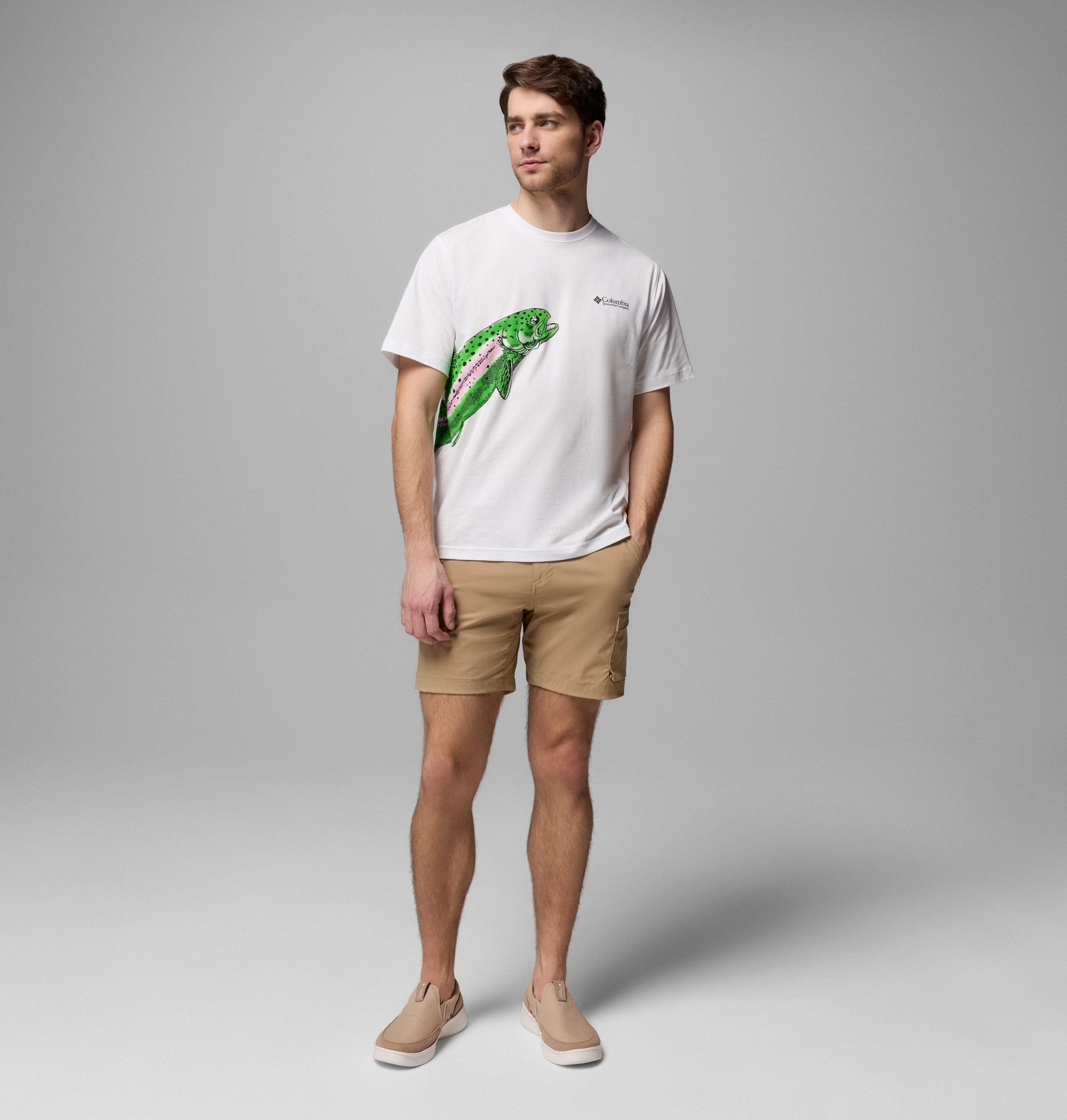 menn pfg big trout t-skjorte