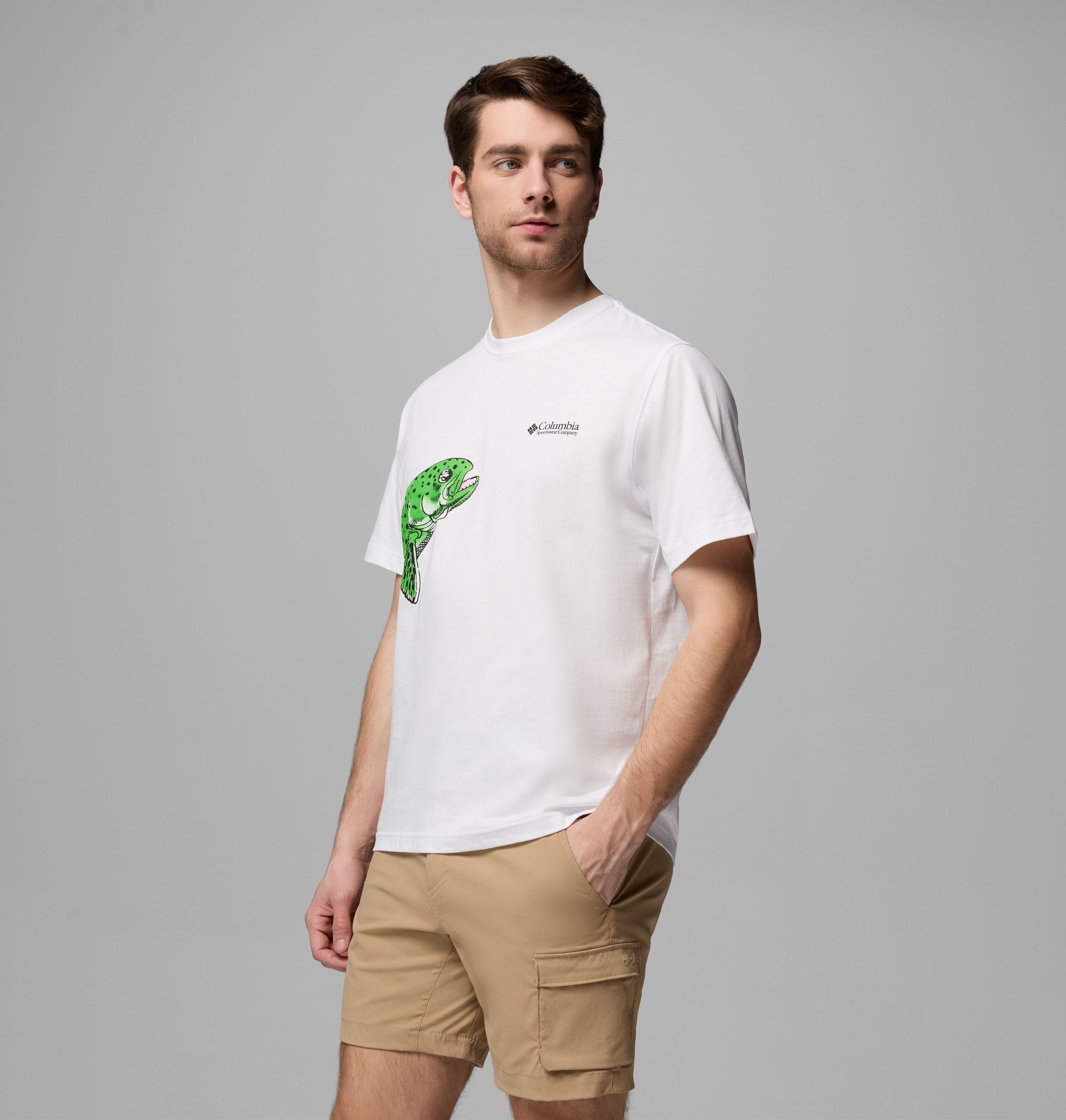 menn pfg big trout t-skjorte
