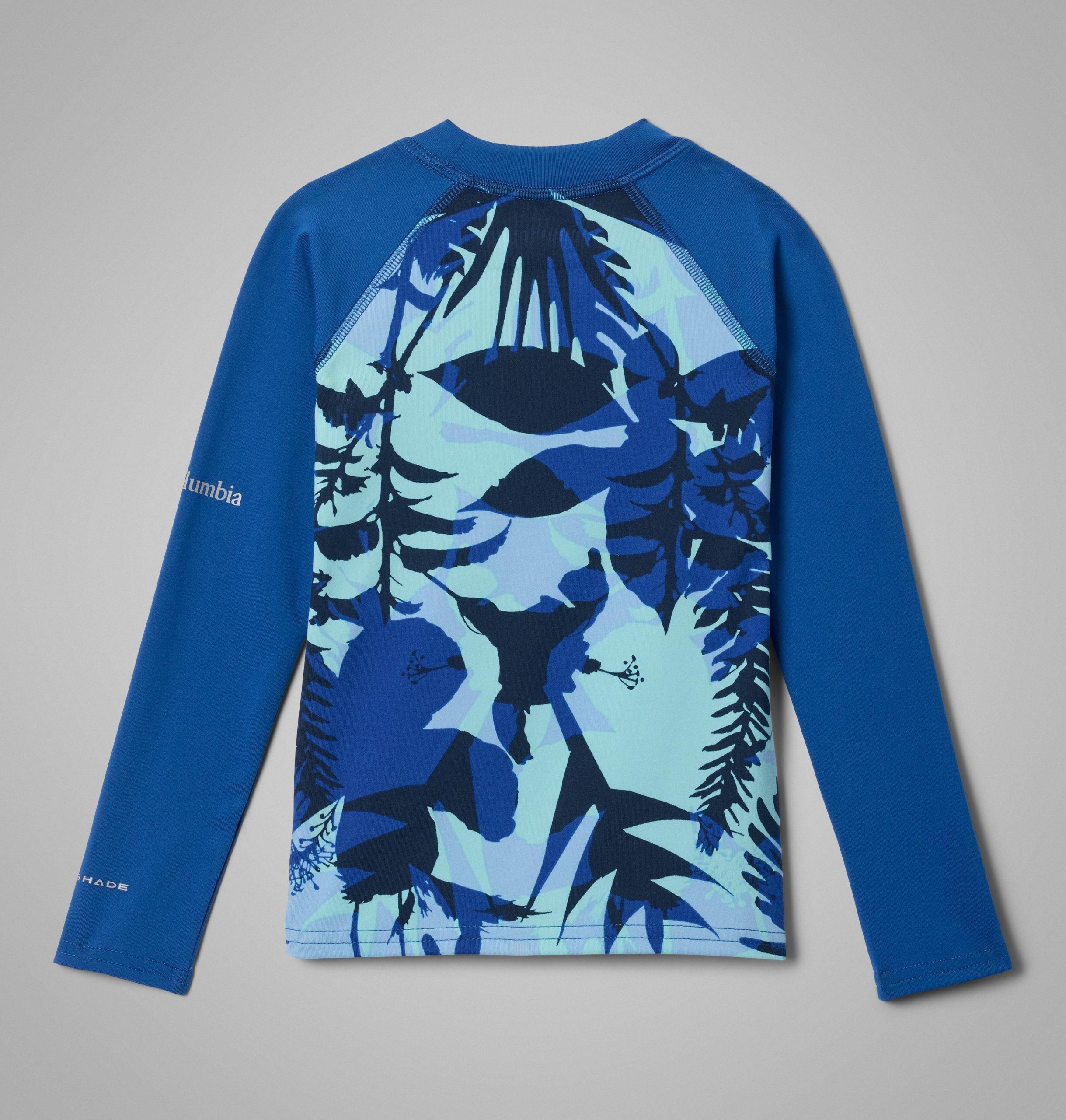 barne-småbarns-sandy shores-skjorte med trykk langermet sunguard-logo