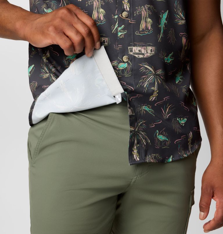 herre pfg uncharted printed kortermet skjorte – tall