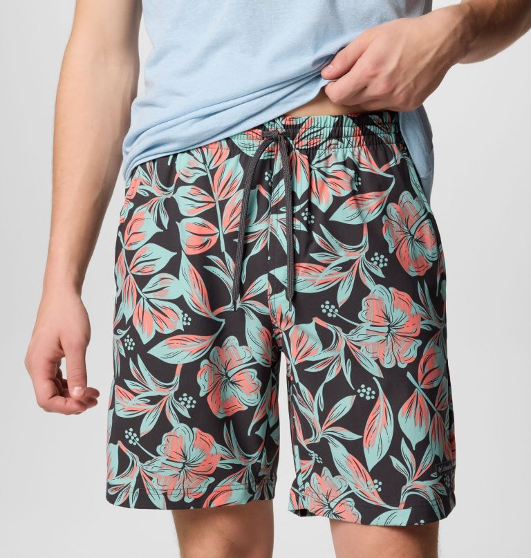 herre summertide stretch printed shorts