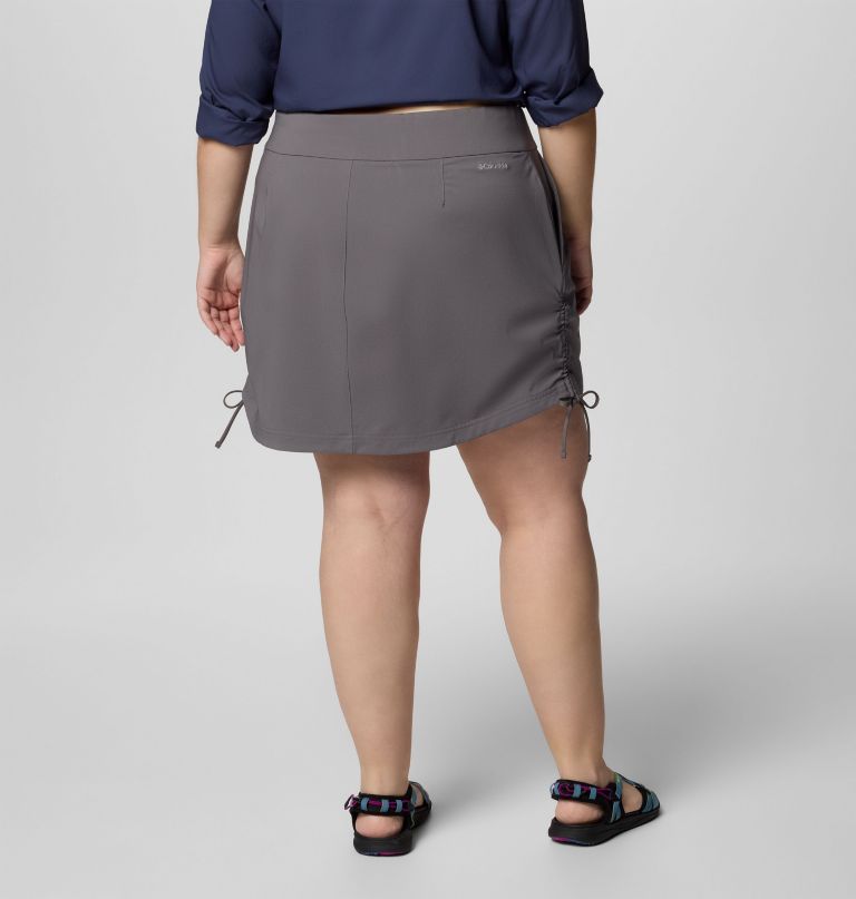 dame all seasons ruched skort – plus size