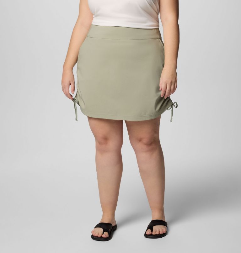 dame all seasons ruched skort – plus size