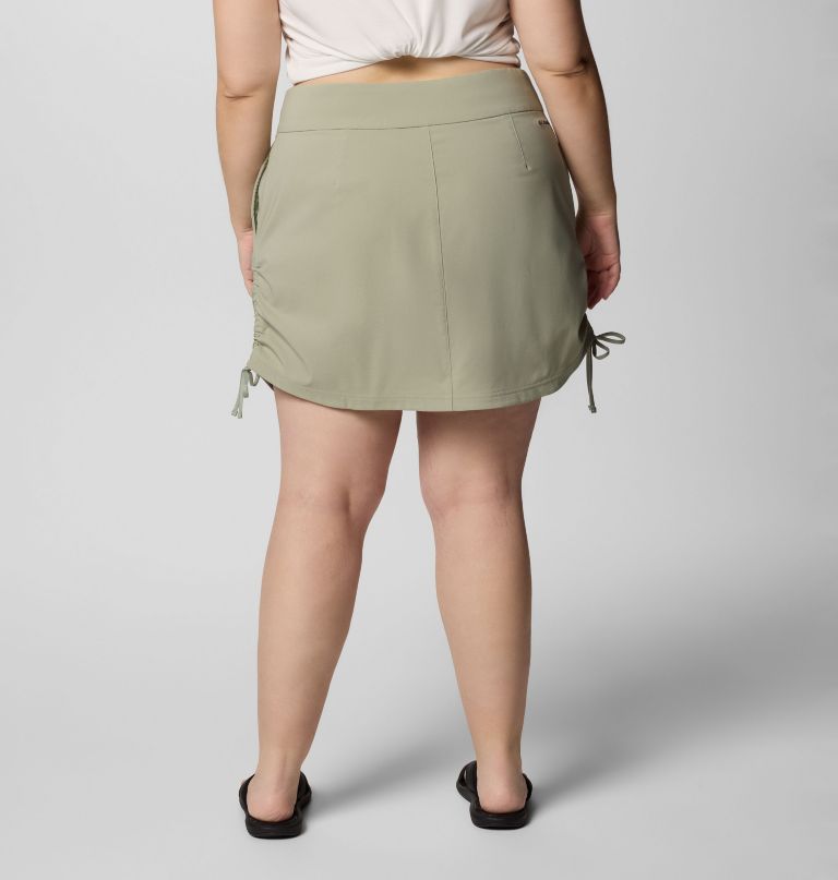 dame all seasons ruched skort – plus size
