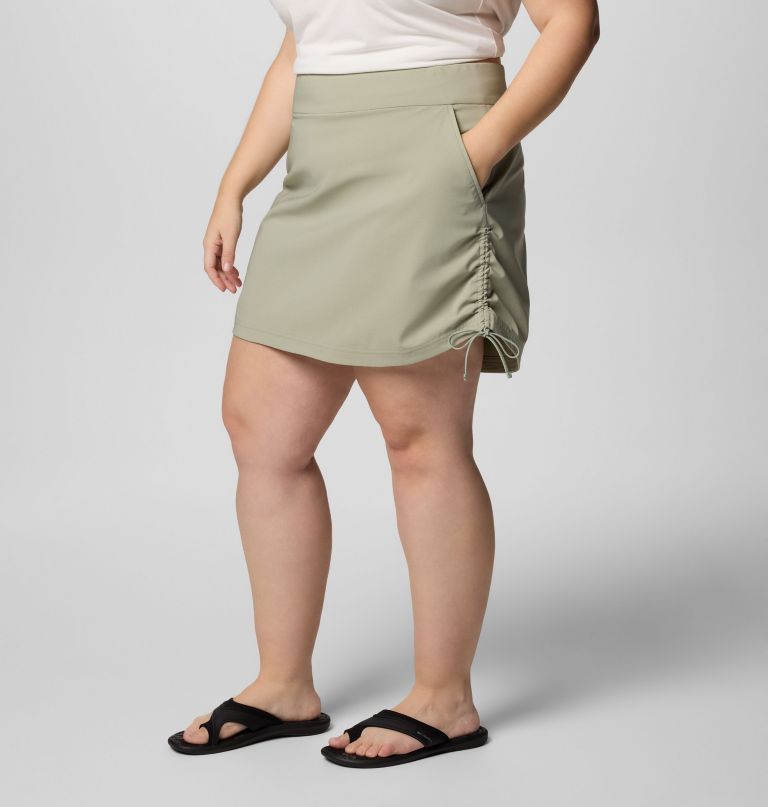 dame all seasons ruched skort – plus size