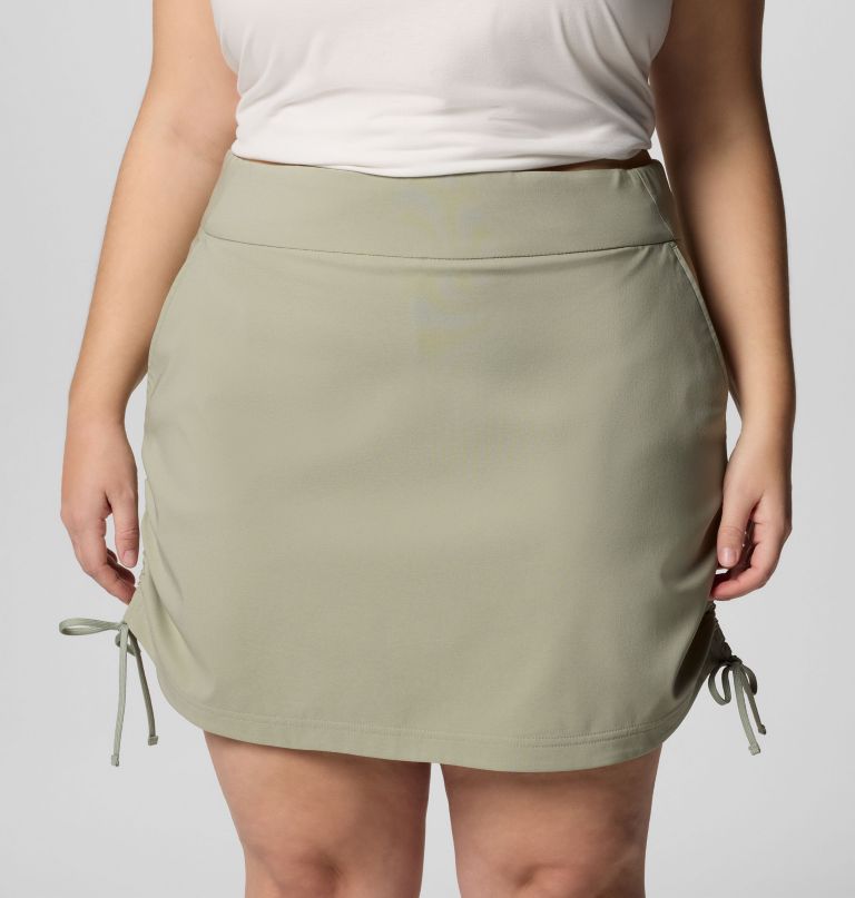 dame all seasons ruched skort – plus size