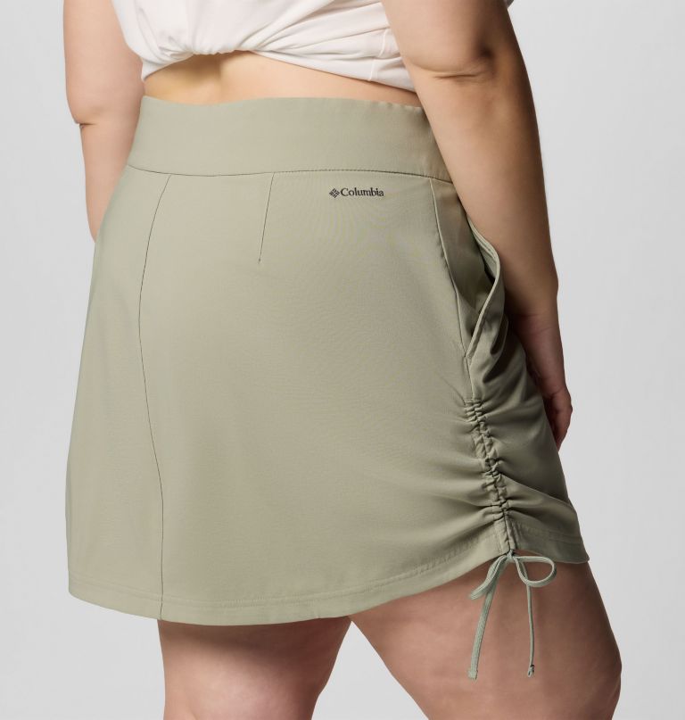dame all seasons ruched skort – plus size
