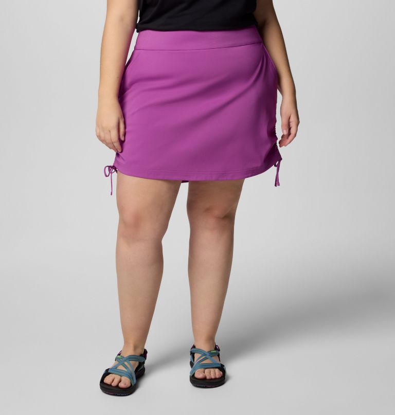 dame all seasons ruched skort – plus size