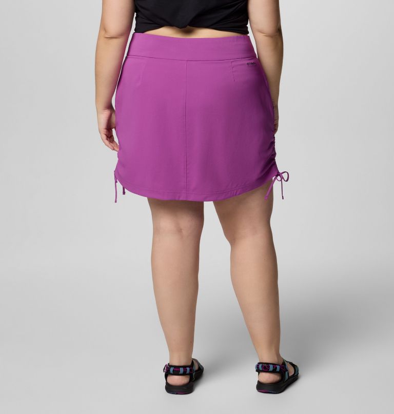 dame all seasons ruched skort – plus size