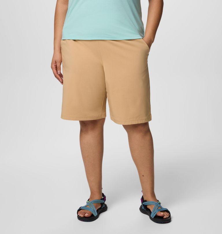 dame all seasons lange shorts – pluss størrelse