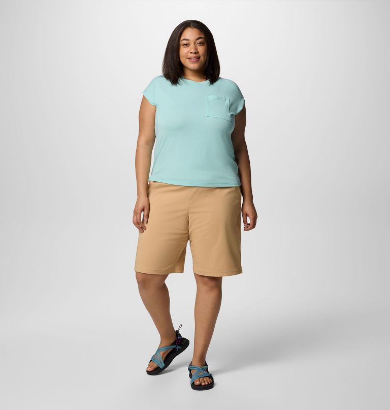 dame all seasons lange shorts – pluss størrelse