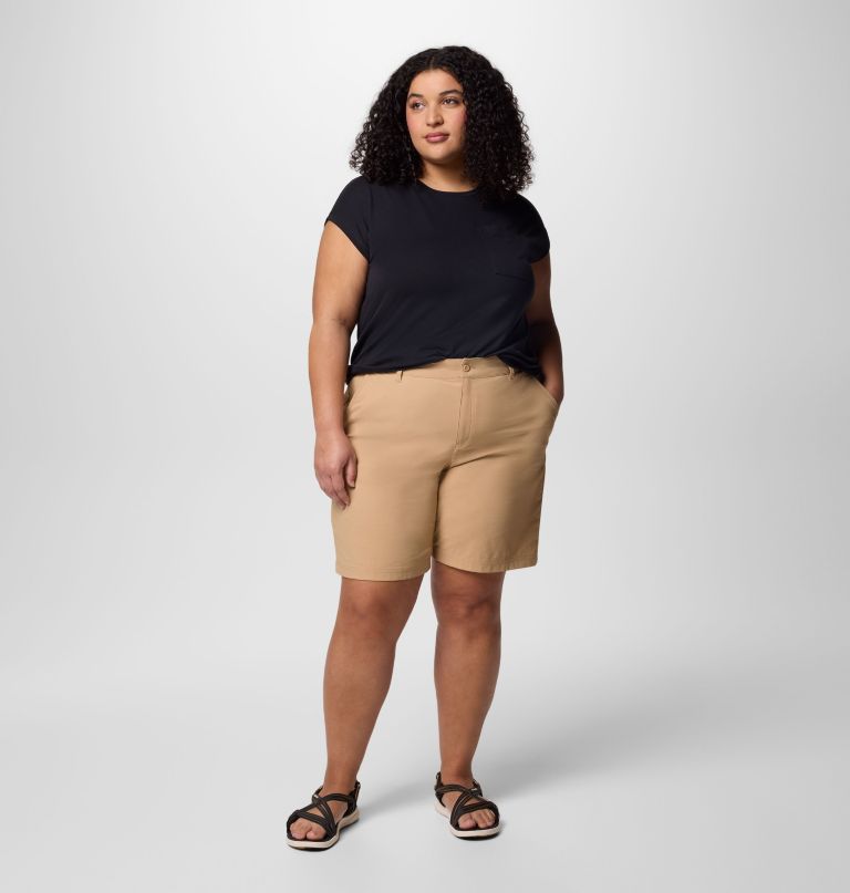 dame leslie falls lange shorts ii – pluss størrelse