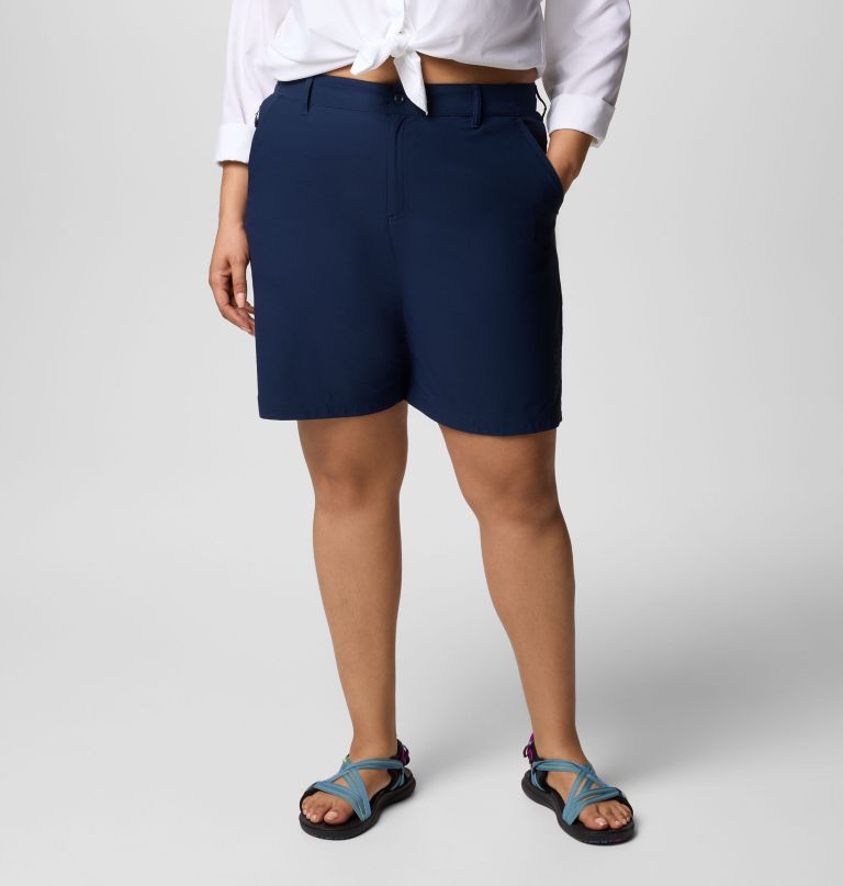 dame leslie falls lange shorts ii – pluss størrelse