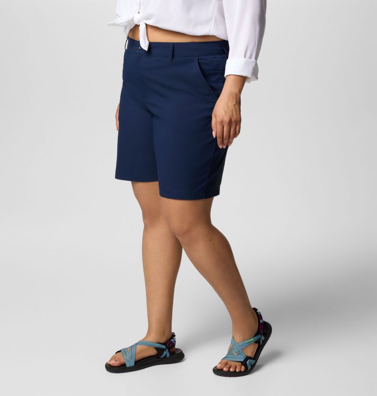 dame leslie falls lange shorts ii – pluss størrelse