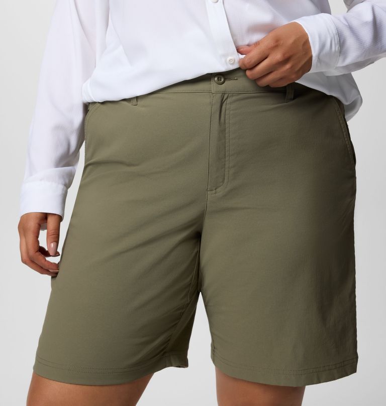 dame leslie falls lange shorts ii – pluss størrelse