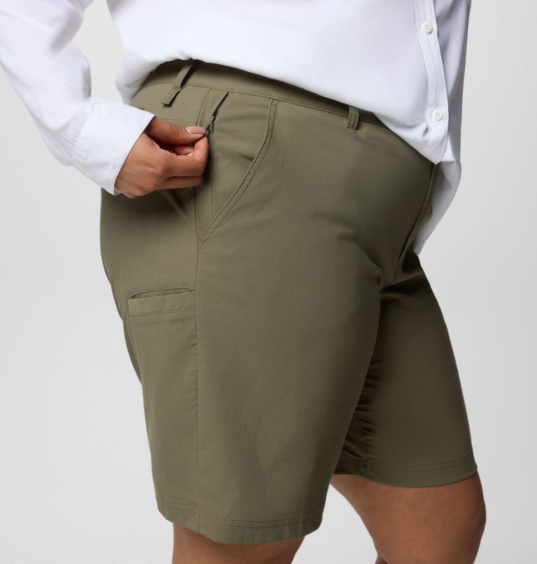 dame leslie falls lange shorts ii – pluss størrelse
