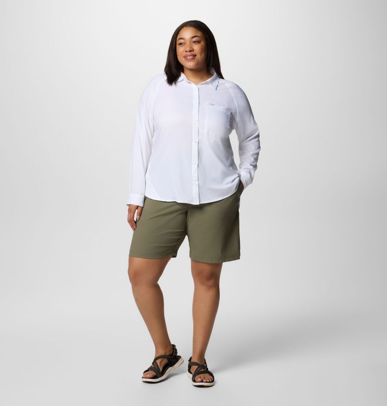 dame leslie falls lange shorts ii – pluss størrelse