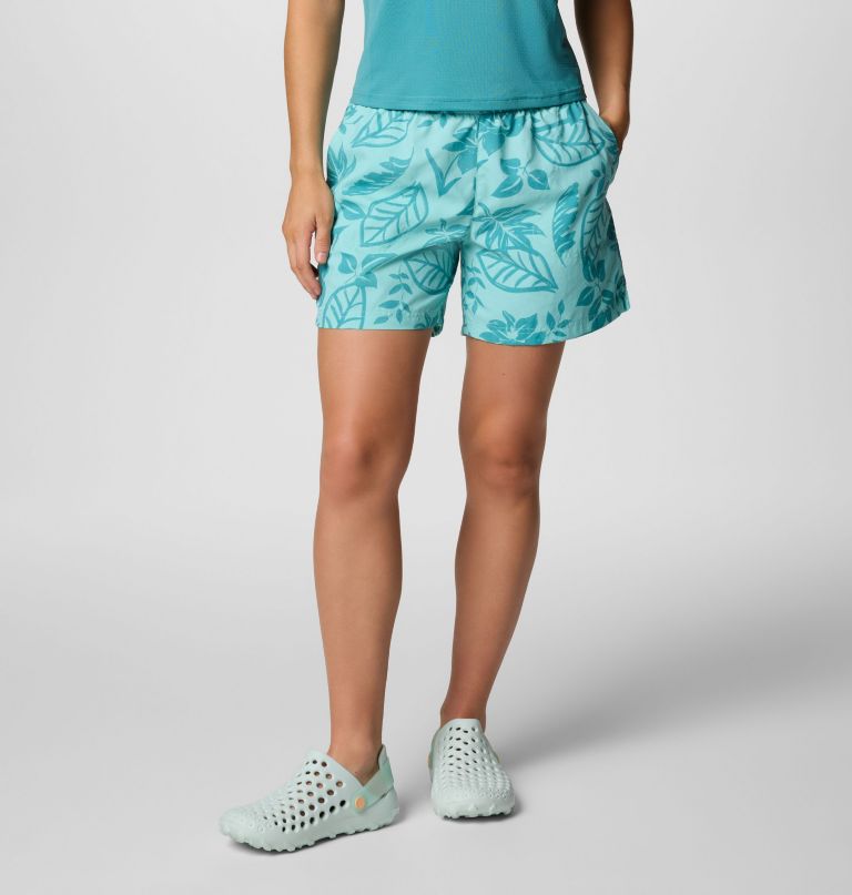 sandy river-shorts med trykk iii til dame