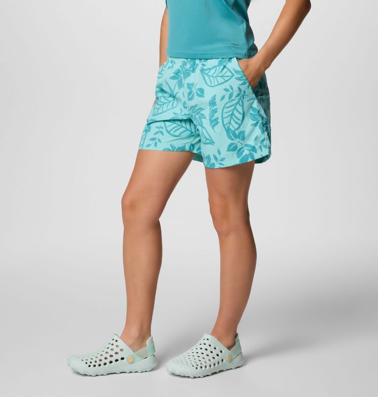 sandy river-shorts med trykk iii til dame