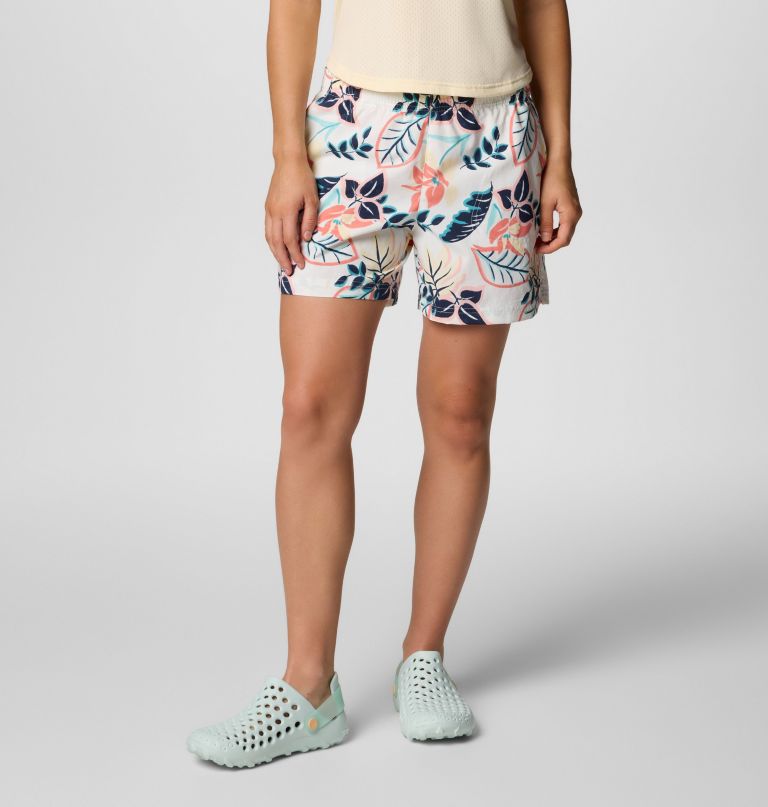 sandy river-shorts med trykk iii til dame