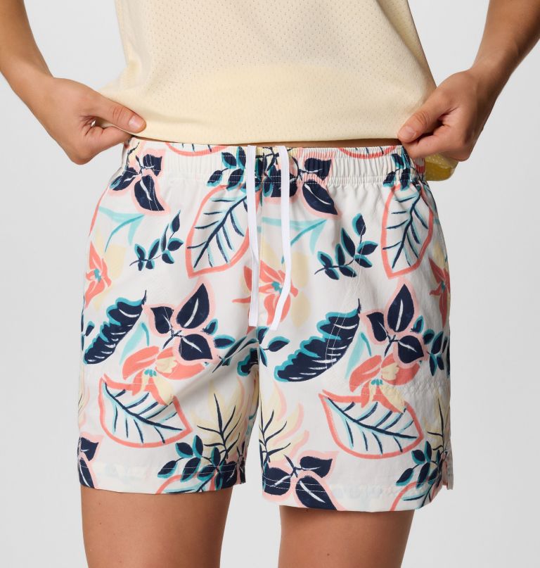 sandy river-shorts med trykk iii til dame
