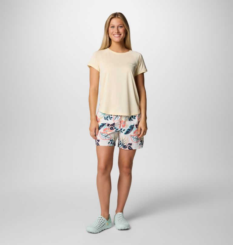 sandy river-shorts med trykk iii til dame