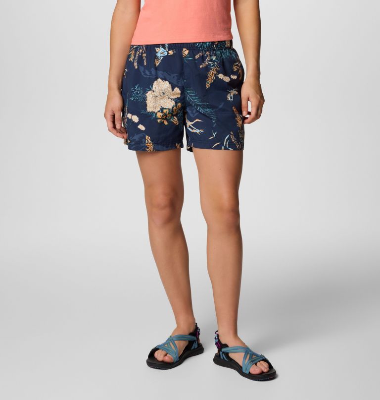 sandy river-shorts med trykk iii til dame