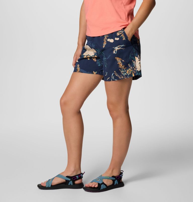 sandy river-shorts med trykk iii til dame