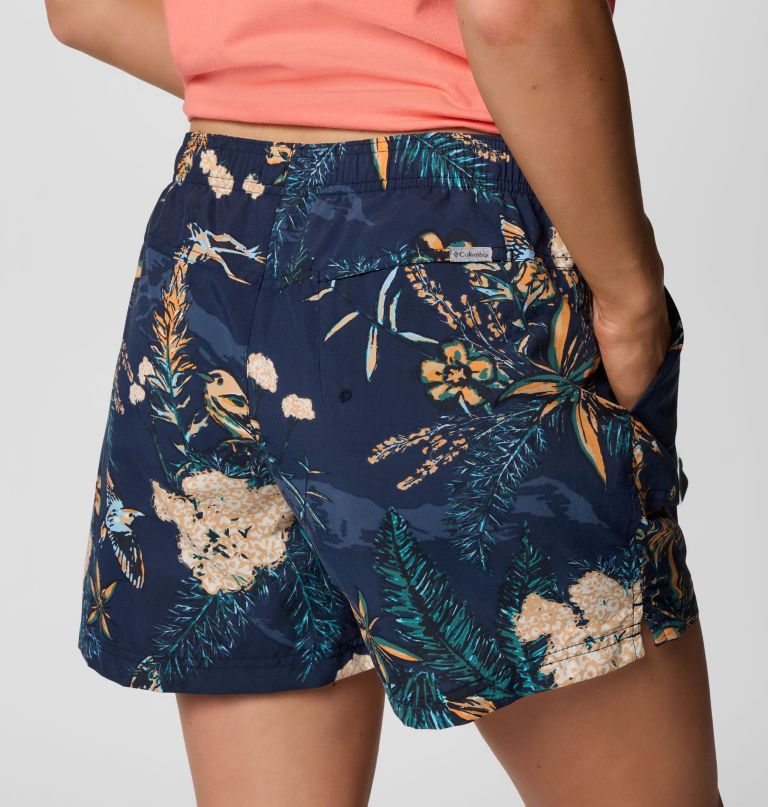 sandy river-shorts med trykk iii til dame