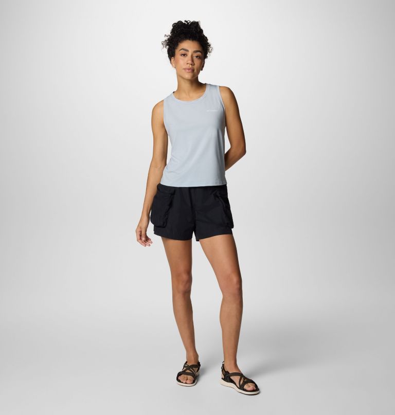 elevated view cargo shorts for kvinner