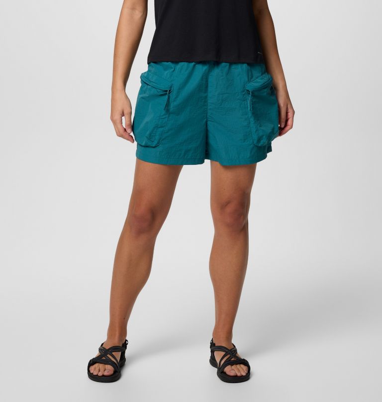 elevated view cargo shorts for kvinner