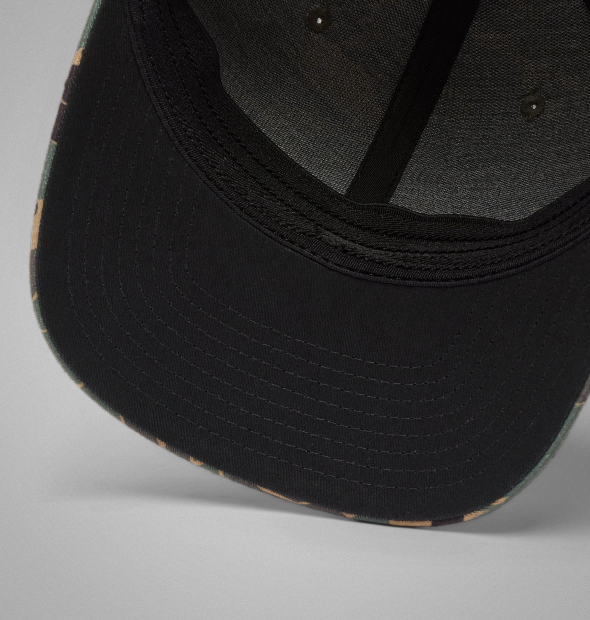 collegiate phg camo mesh ball cap