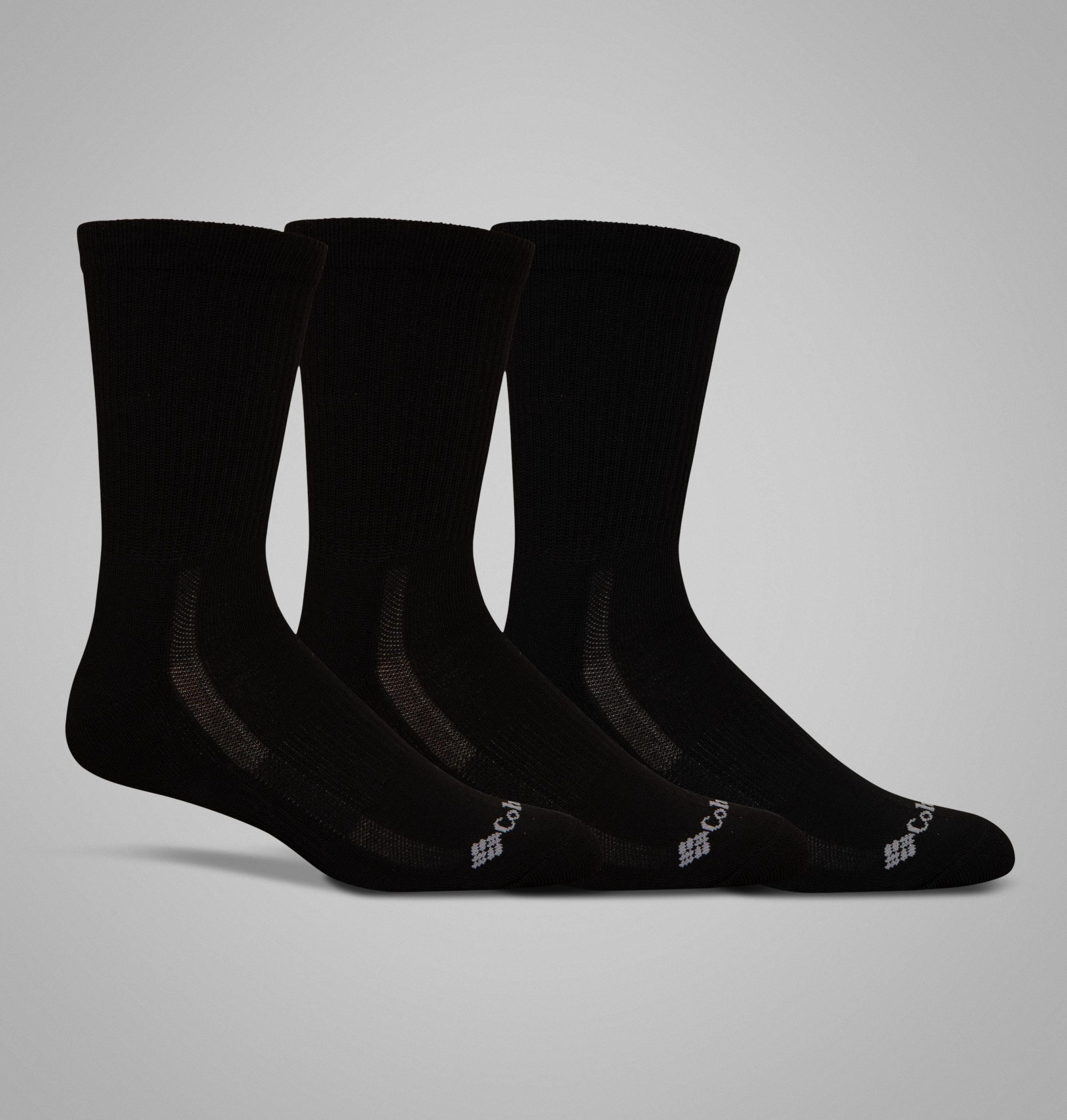 dame athletic cushion crew-sokker – 3-pakning