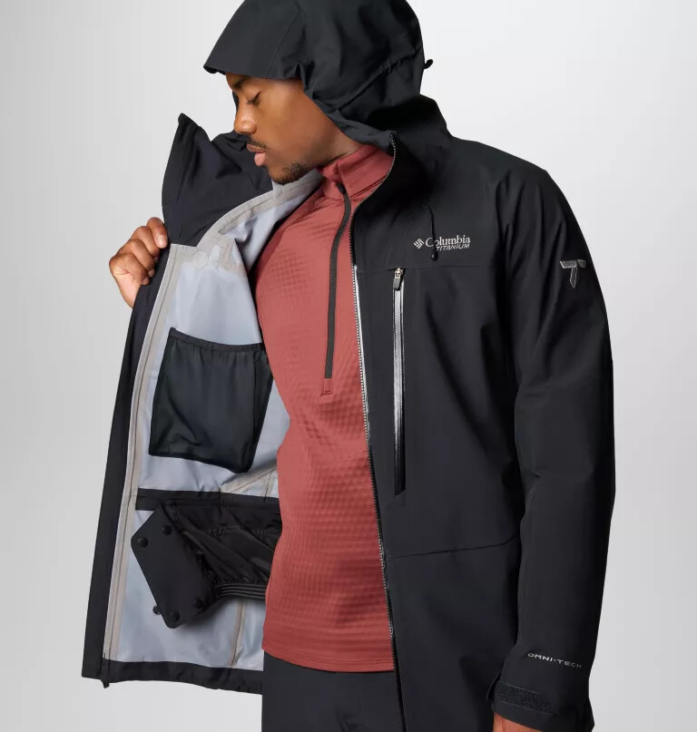 herre platinum peak ii 3l skalljakke