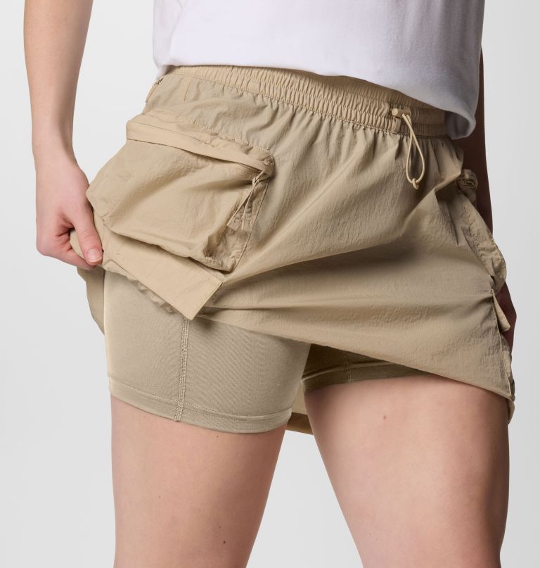 dame elevated view cargo skort