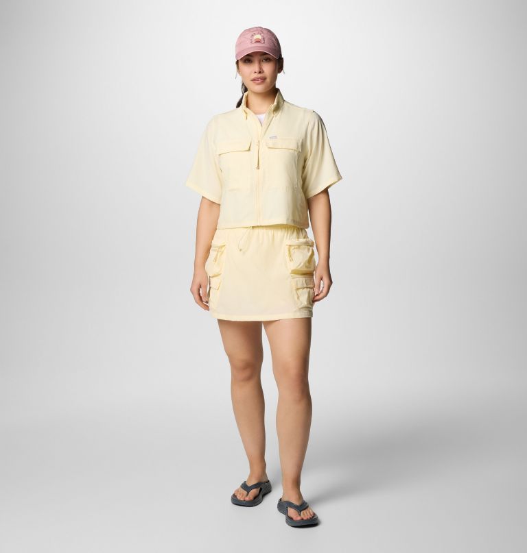 dame elevated view cargo skort