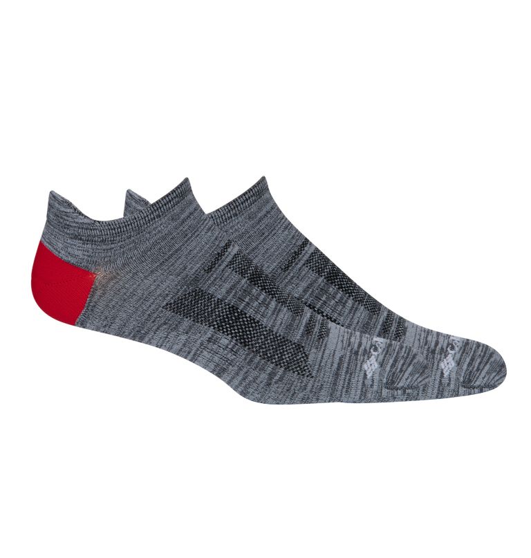 herre space dye brr no-show lette sokker – 2-pakning