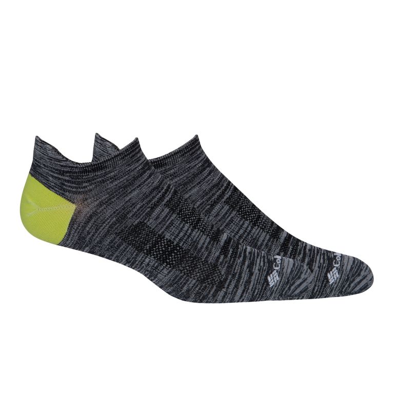 herre space dye brr no-show lette sokker – 2-pakning