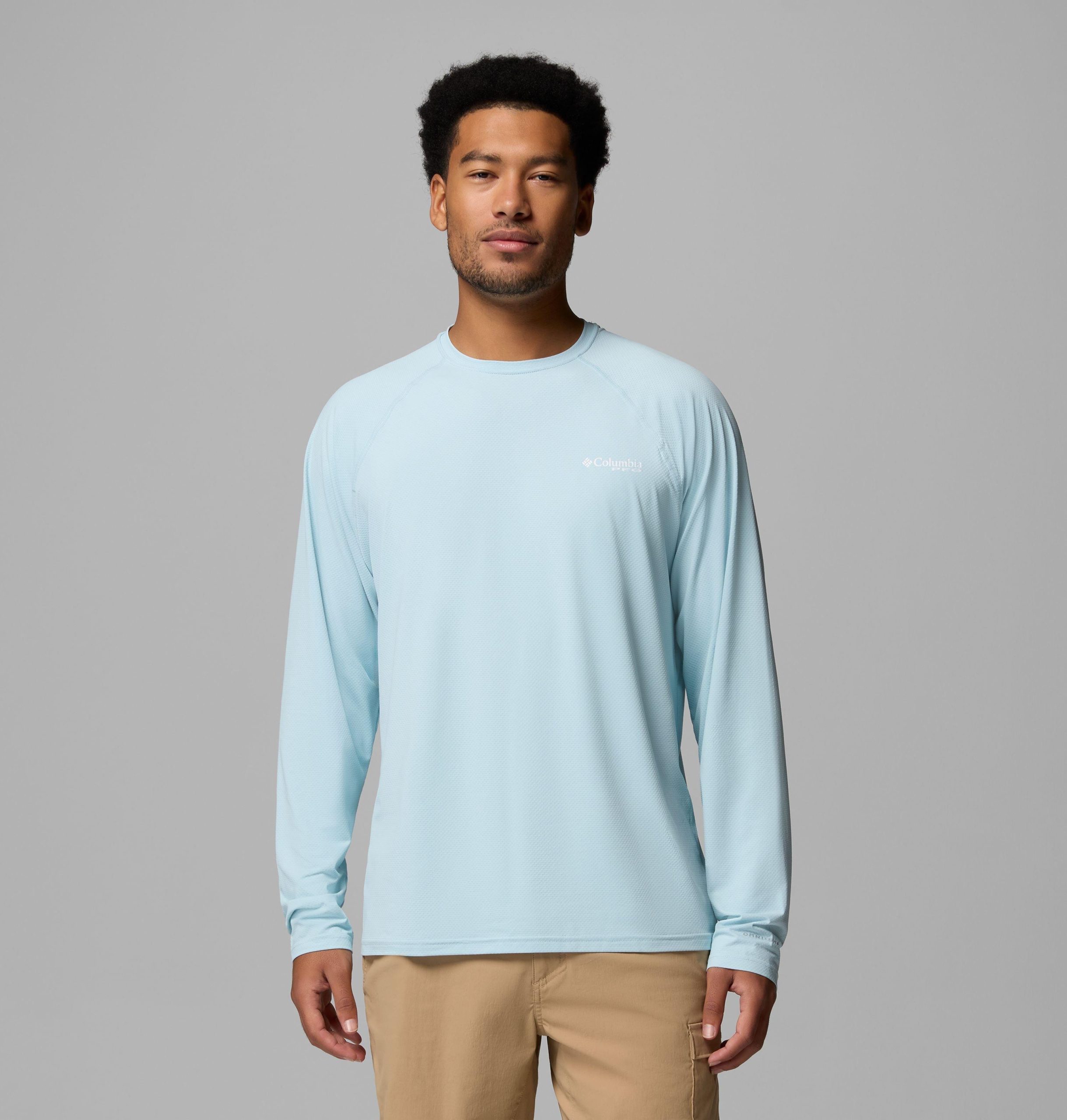 herre pfg solar stream ii langermet skjorte – tall