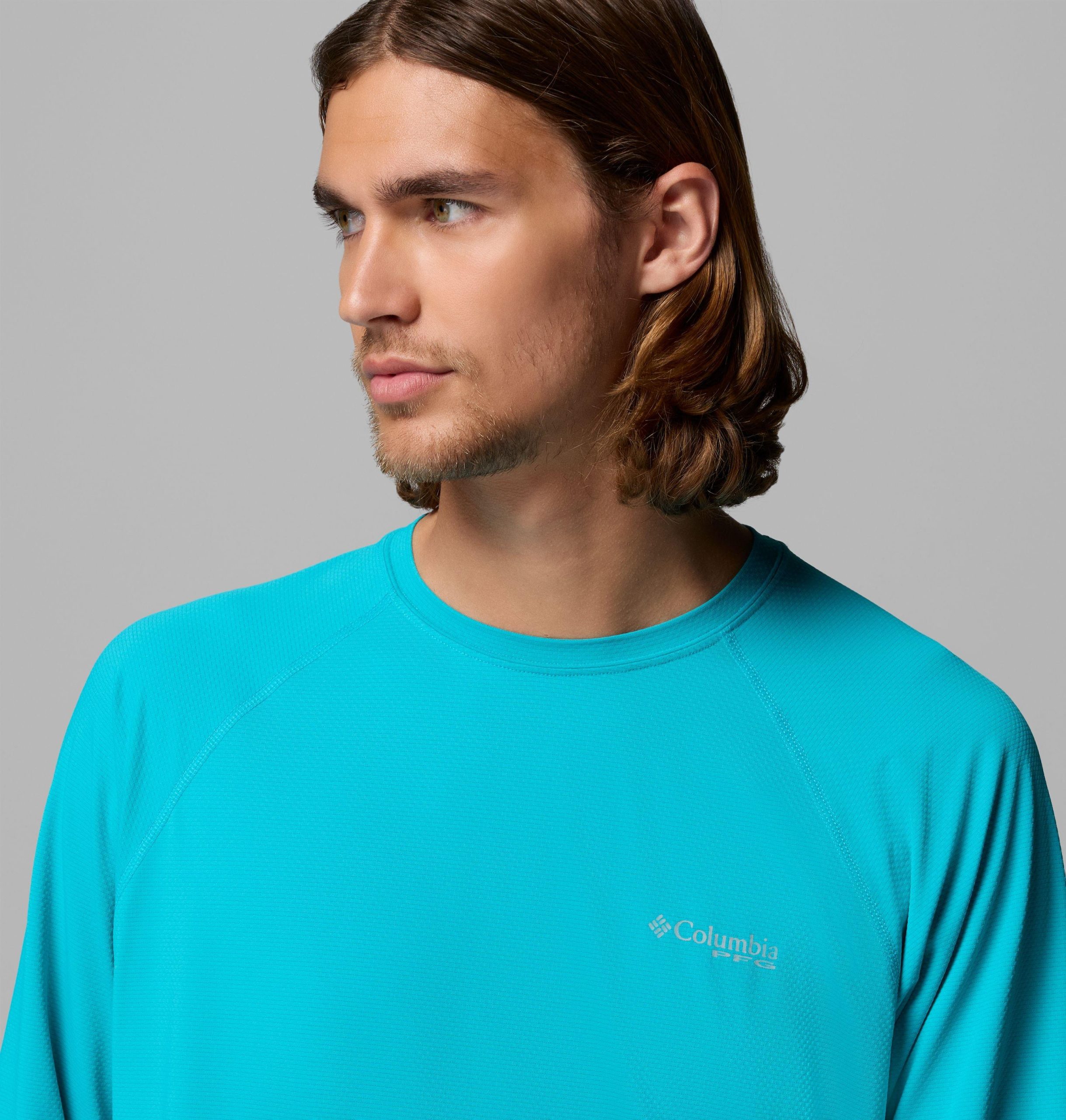 herre pfg solar stream ii langermet skjorte – tall