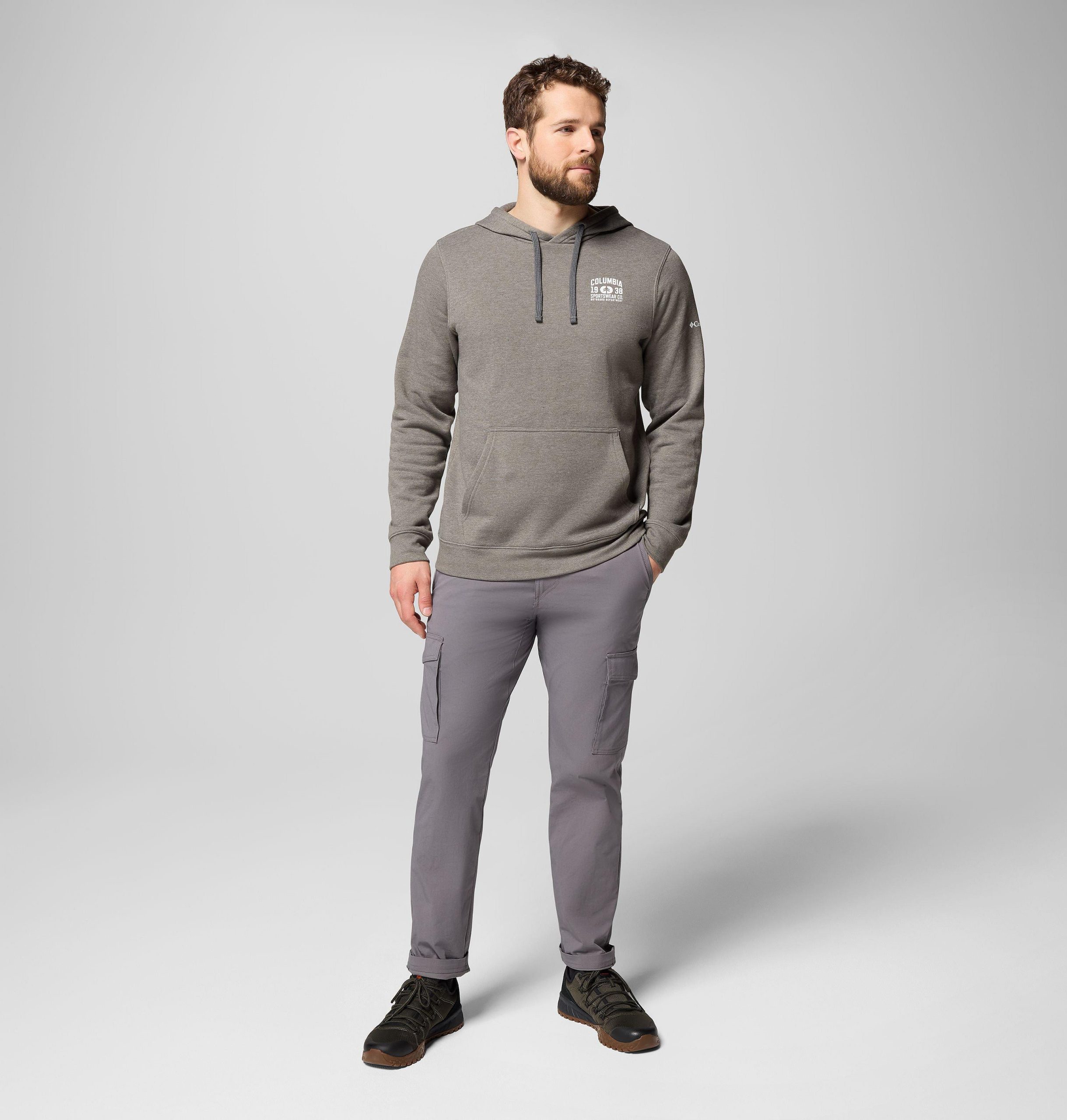herre columbia trek graphic-hettegenser