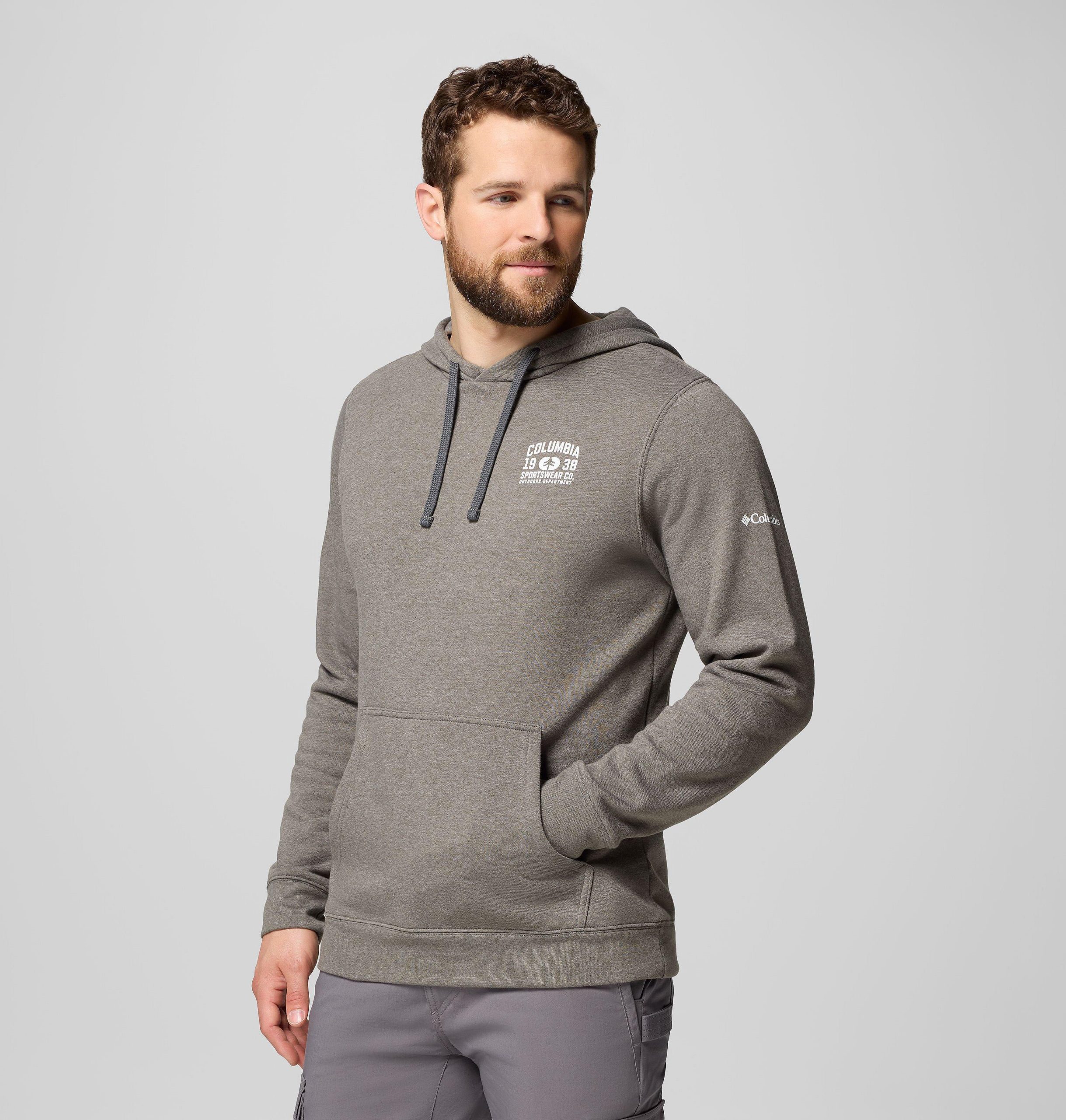 herre columbia trek graphic-hettegenser